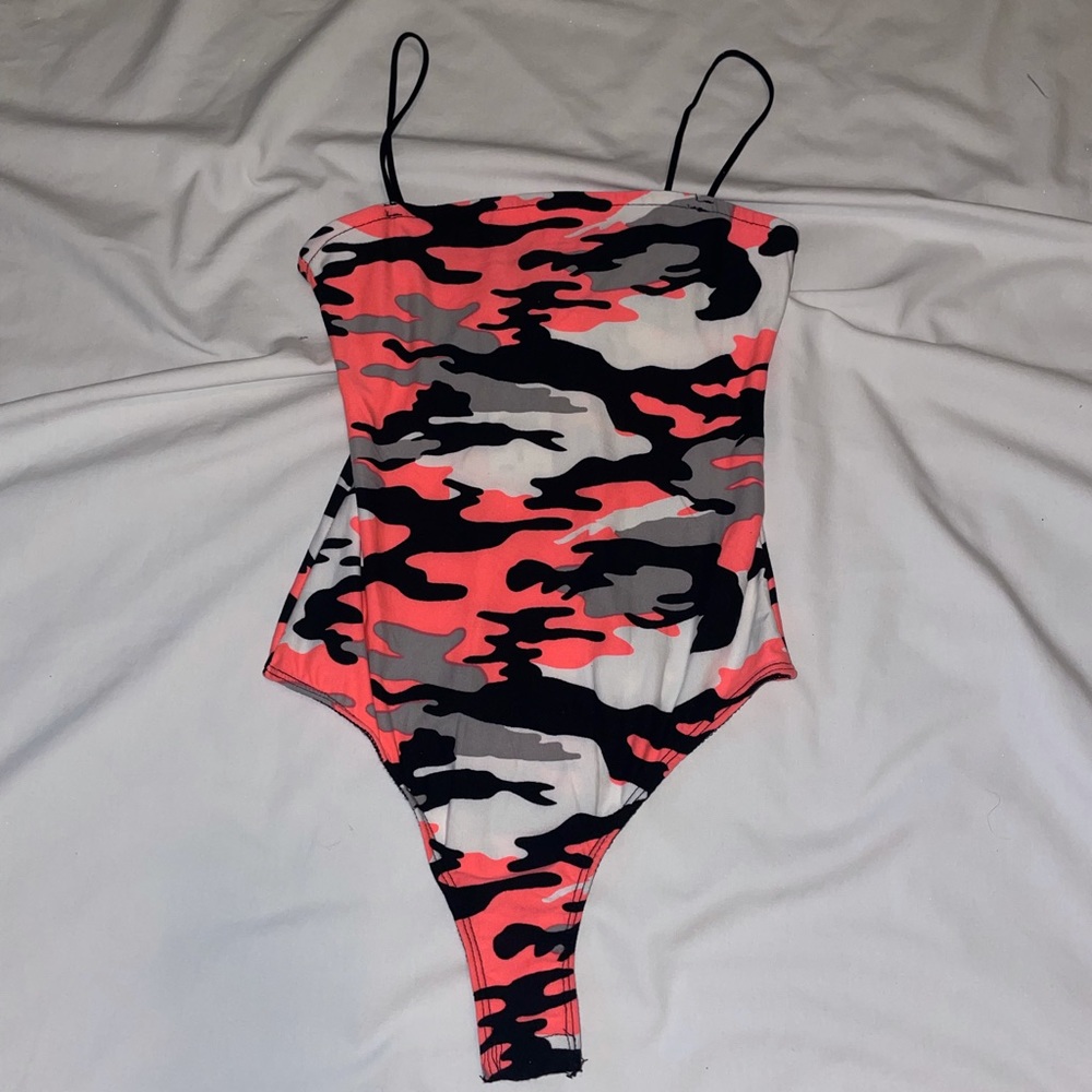 Rue21: Small Camo body suit